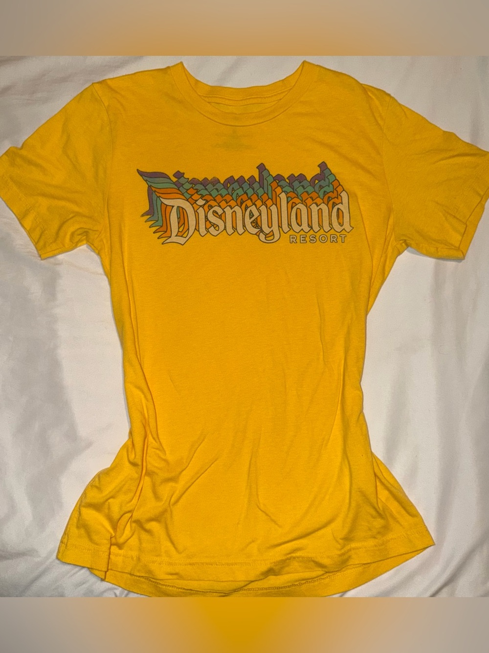 Disneyland Retro Yellow T-Shirt